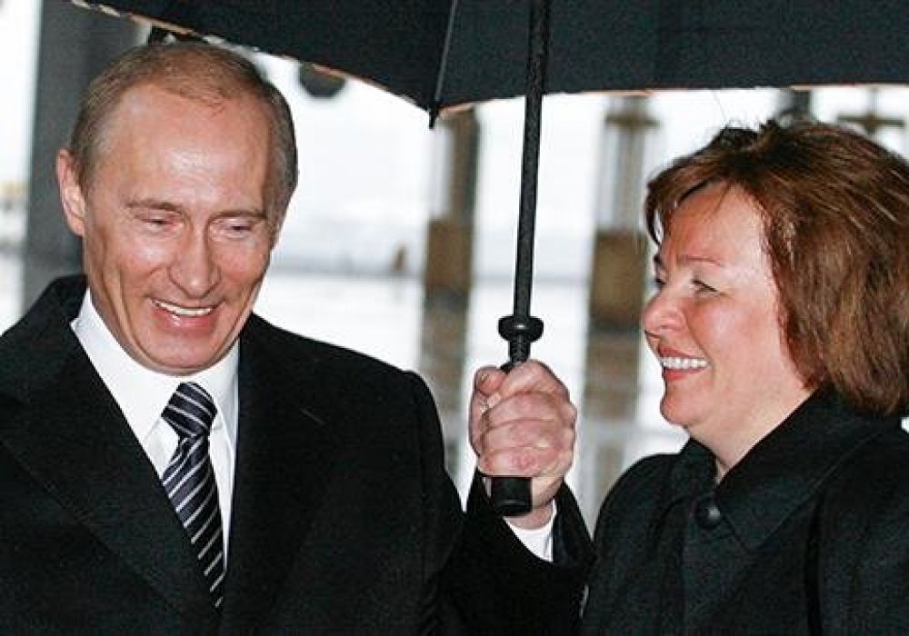 Владимир Путин с бывшей женой. Фото с сайта РБК