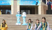 Баннер с двумя грубыми ошибками был размещен на выпускном в Усть-Каменогорске