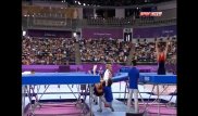 Волонтер спас прыгнувшего мимо батута гимнаста на Евроиграх в Баку