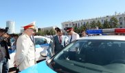 Адильбек Джаксыбеков сделал подарок столичным полицейским