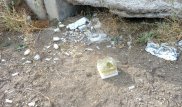 Упаковку ампул с вакциной для птиц нашли под мостом возле Капшагая