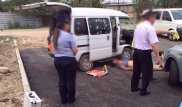 Появилось видео с места перестрелки в Алматы