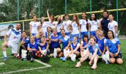 Журналистки разгромили команду "Мисс Алматы" в футбольном матче