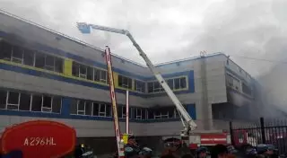 ТЦ "Адем" может повторно вспыхнуть из-за жары