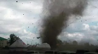 От смерча в Костанайской области пострадали 12 человек