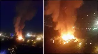 Пожар произошел в многоквартирном доме в Астане