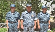 Солдаты Нацгвардии спасли двух мужчин в Актау
