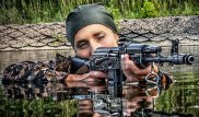 Самые красивые девушки-военнослужащие угостят "оружием" в Астане