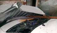 Жильцы пострадавшего от урагана дома в Экибастузе пожаловались Назарбаеву