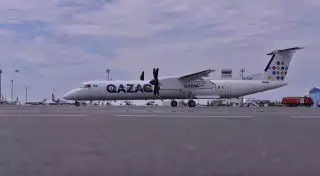 Как выглядят самолеты Qazaq Air