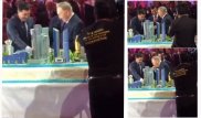 Назарбаев угостил Джаксыбекова тортом "Нұржол"