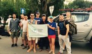 Звезды и журналисты отправились в Джунгарский Алатау на поиски снежного барса