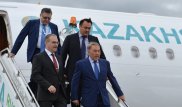 Назарбаев прибыл в Уфу для участия в саммите ШОС