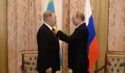 Назарбаев получил от Путина орден Александра Невского