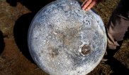 Найденный на месте гибели сайгаков объект из космоса хранится в полиции