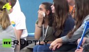 Меркель довела до слез девочку из Палестины