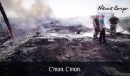 Обнародовано первое видео ополченцев с места катастрофы Boeing на Украине