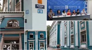 Общественность Алматы выступает против сноса здания в центре города