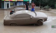 Алматинский сель в соцсетях