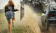 Обрызгавший грязью маму с коляской водитель оштрафован в Житикаре