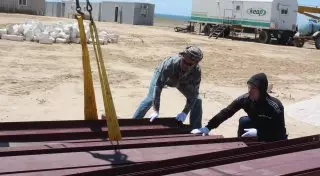 В порту Курык обеспечен выход к береговой линии