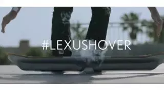 Названа дата премьеры летающего скейтборда Lexus