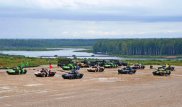 Казахстан лидировал в первом заезде "Танкового биатлона"