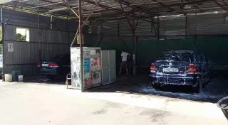 Автомойка самообслуживания появилась в Астане