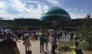В аэропорту Астаны эвакуируют пассажиров