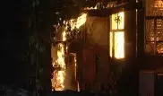 9 частных домов сгорели в районе вокзала Алматы-2