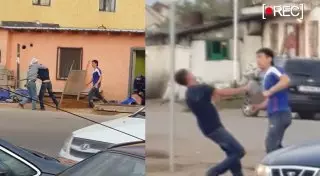 Уличные бои на улицах Астаны засняли очевидцы