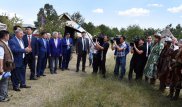 Назарбаев посетил киностудию "Казахфильм"