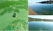 Жители Атырауской области напуганы позеленевшей водой в Урале