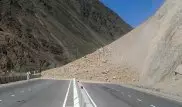 Дорогу на Иссык-Куль открыли для движения после камнепада
