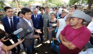 Бауыржан Байбек занялся проблемами жителей Наурызбайского района Алматы