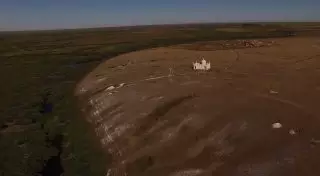 Астанчанин показал живописные места Степногорска и сопку Акмол с воздуха