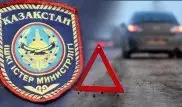 5 полицейских пострадали в ДТП в Карагандинской области