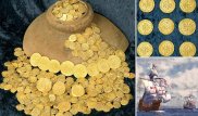 На дне Атлантики найдены сокровища с испанских галеонов