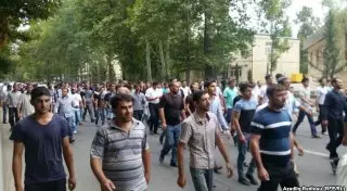 Полиция подавила акцию протеста в Азербайджане