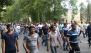 Полиция подавила акцию протеста в Азербайджане