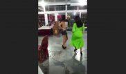 Девушка устроила стриптиз на банкете в Павлодаре
