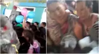 Родители пытались укрыться от дождя и взломали дверь школы в Мангистауской области