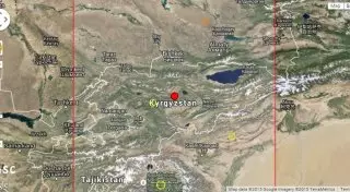 Землетрясение магнитудой 4,0 произошло в 250 километрах от Алматы