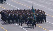 Казахстанские военнослужащие прошли по главной площади Пекина