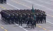 Казахстанские военнослужащие прошли по главной площади Пекина