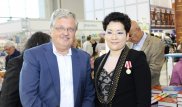 Казахстанская поэтесса представила свои книги на Московской выставке