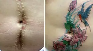 Женщина бесплатно делает татуировки жертвам домашнего насилия