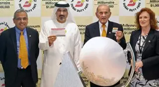 Казахстанец выиграл миллион долларов в лотерее Millennium Millionaire в Дубаи