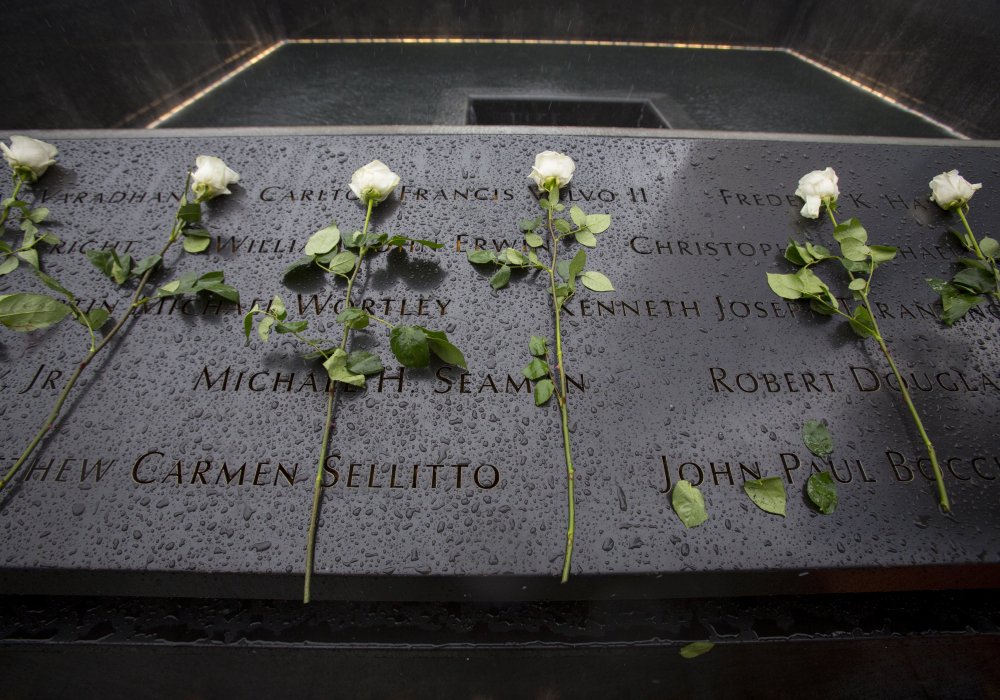 Мемориал в память об 11 сентября в Нью-Йорке. Фото © REUTERS