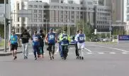 Аким Астаны принял участие в благотворительном марафоне